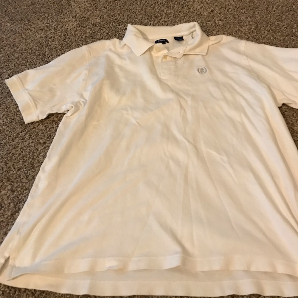 Izod silkwash White polo